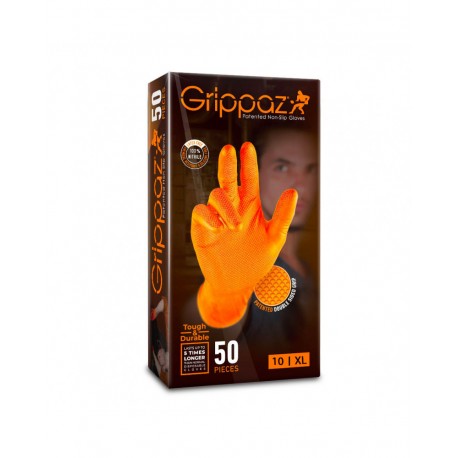 Gants jetable nitrile 240mm 0.15mm - Boite de 50 gants Taille XL (10)