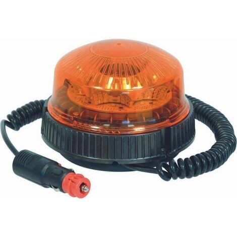 Gyrophare LED rotatif - Fixation magnétique - Sodiflash - 17056