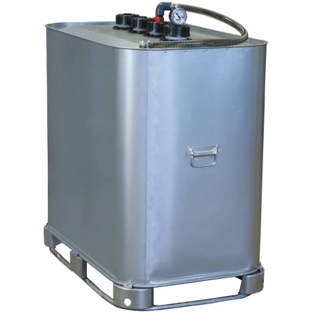 Cuve de stockage galvanisée DP 700 litres pré-équipée