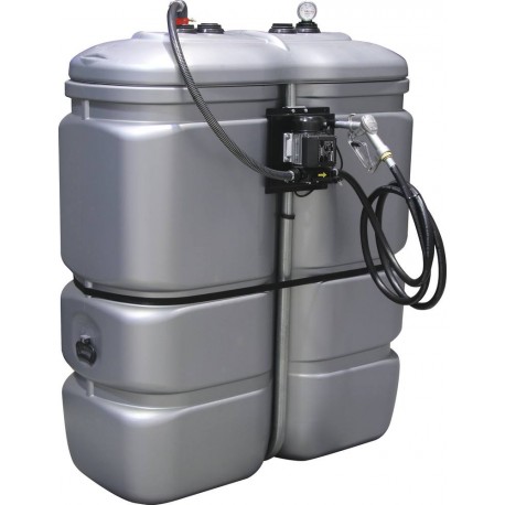 Cuve de stockage PEHD gasoil 1000 litres avec kit 230V