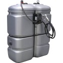 Cuve de stockage PEHD gasoil 1000 litres avec kit