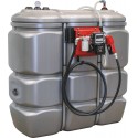 Cuve de stockage gasoil PEHD DP 1500 litres avec pompe