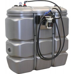 Cuve de stockage PEHD DP 1500L pour Adblue avec pompe et pistolet automatique