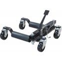 Chariot de manutention hydraulique 680kg pour VL et VU – Réglage à pédale – Multidirectionnel – Pneus jusqu’à 235mm