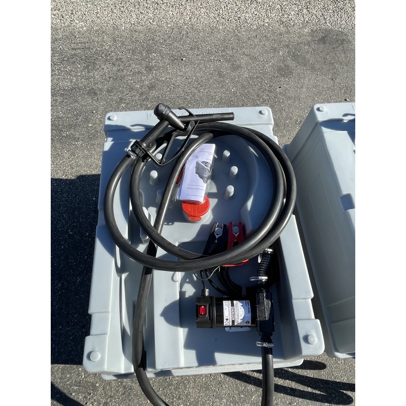 Installation de réservoir mobile pour diesel CEMO 60 l avec pompe