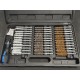 Coffret de 36 brosses Inox Nylon Laiton