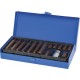 Coffret embout hexagonal Torx de T20 à T55 avec douille 1/2 stilker 68154