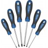 Jeu de 6 tournevis plat et pozidriv stilker 69006