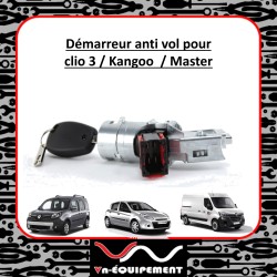 Demarreur antivol pour Kangoo - Master - Clio 3