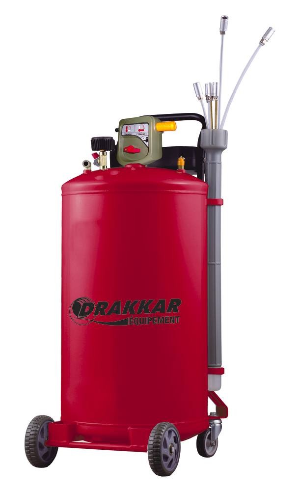 Vidangeur d'huile pneumatique mobile par aspiration 70 L - 07165 Drakkar  équipement