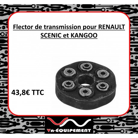 Flector de transmission pour renault scenic et kangoo