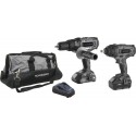 Pack complet perçeuse visseuse - clé à chocs - outils électroportatifs Schneider