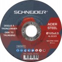 Disque à tronçonner Acier Schneider - Lot de 25