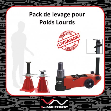 Pack de levage 20 tonnes pour charges lourdes