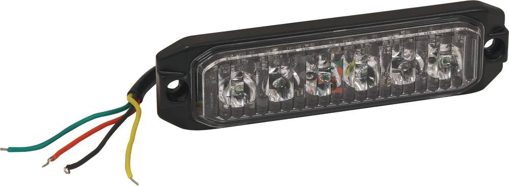 Feu de pénétration 6 LED 12/24V orange - Sodiflash 16033 Feu de pénétration 6 LED 12/24V orange - Sodiflash 16033