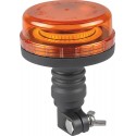 Gyrophare LED double flash - Extra plat - tige flexible