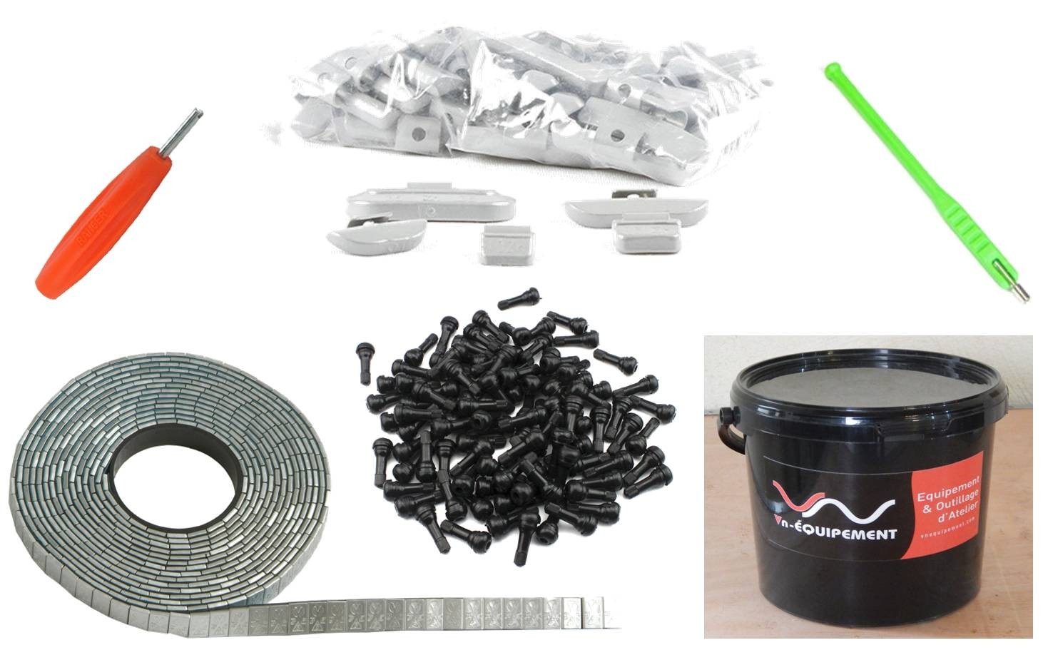 Cône Métallique De Réparation Pour Pneus - Kit D'Équilibrage De Roue, Compatibilité Universelle