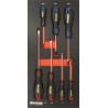Module plein composé de 7 tournevis