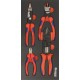 Module plein composé de 4 pinces