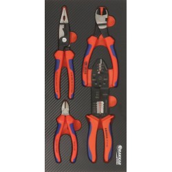 Module plein composé de 4 pinces