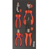 Module plein composé de 4 pinces