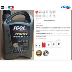Huile Moteur Profive Premium Tech 5W30