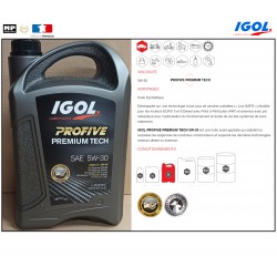 Huile Moteur 10W40 Igol Process B4