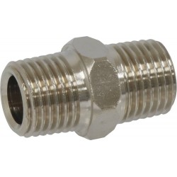 Raccord mamelon filetage mâle 1/4"