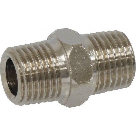 Raccord mamelon filetage mâle 1/4"