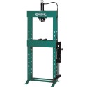 Presse d’atelier manuelle 16T COMPAC – Vérin mobile, commande à pédale, piston chromé pour usage intensif