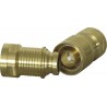 Raccord Rapide Gasoil Femelle/Femelle 1” avec Valve Anti-Gouttes – Filetage GAS, Réf. 08544, Garantie 2 Ans