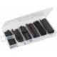Coffret de 127 Manchons Thermorétractables – Rétreint 2:1, Avec Colle, Étanches, Tailles 2mm à 13mm