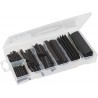 Coffret de 127 Manchons Thermorétractables – Rétreint 2:1, Avec Colle, Étanches, Tailles 2mm à 13mm