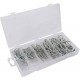 Assortiment de 150 Goupilles Bêta – 6 Tailles, Ø 1,8mm à 4mm, Acier Robuste pour Fixation Mécanique et Industrielle