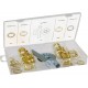 Coffret de Réparation pour Bâches – 50 Œillets, 50 Rondelles, et 3 Outils de Pose pour Fixation Durable