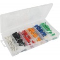 Assortiment de 120 Fusibles Stéatites – Intensités 6A à 30A, Protection Électrique pour Circuits Domestiques et Industriels