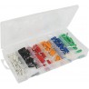Assortiment de 120 Fusibles Stéatites – Intensités 6A à 30A, Protection Électrique pour Circuits Domestiques et Industriels