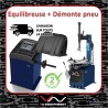 Pack Démonte Pneu Semi-Automatique + Équilibreuse 10-24” – Pro, 220V, Accessoires Inclus, Garantie 2 Ans