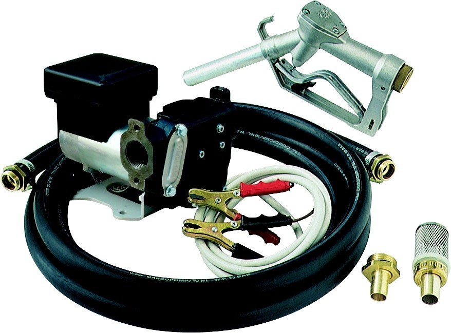 12V Portable Carburant Diesel Pompe Huile Transfert Pompe à Auto-amorçage Mis 45L/Min 200W