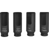 Coffret de Douilles Fendues pour Injecteurs Diesel - 4 Pièces (25-27-29-30 mm) - Garantie à Vie