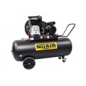 Compresseur à Piston Silencieux - 3 CV, 200 L, 230 V, 10 Bars, 66 dB(A) - TECH PRO NUAIR Idéal pour Professionnels