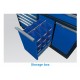 Mobilier d'atelier complet (noir/bleu/bois) King Tony