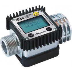 Compteur digital essence 1" mâle/femelle ATEX