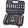 Coffret de Douilles 1/4" et 1/2" - DRAKKAR avec Clés à Cliquet, Rallonges et Accessoires – Garantie à Vie