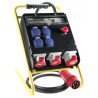 Coffret chantier 4 prises 3,6KW + 3 prises Triphasé