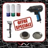 Pack Professionnel pour Pont Élévateur : Clé à Choc 610Nm, Douilles à Chocs et Accessoires Magnétiques