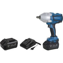 Clé à chocs 1/2'' 20V 1500Nm brushless - 2 batteries Li-ion 5Ah SCHNEIDER INDUSTRY