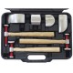 Coffret 3 marteaux + 4 tas de débosselage pour carrossier - GYS