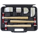 Coffret 3 marteaux + 4 tas de débosselage pour carrossier - GYS