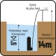 Pompe immergée automatique avec couteau pour eaux chargées